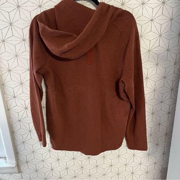 Lululemon At Ease Hoodie Rust - Picture 4 of 6